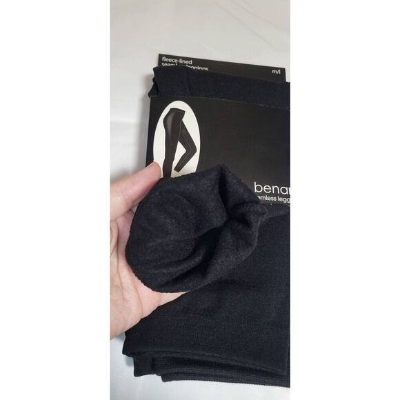 Harve Benard Fleece-lined Seamless Legging Black Sz M-L (120-185 lbs) New msrp $ - Picture 3 of 5